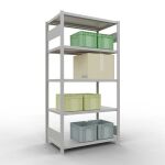 Grundregal, Fachbodenregal Stecksystem MULTIplus330, 2000...