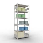 Grundregal, Fachbodenregal Stecksystem MULTIplus330, 2500...