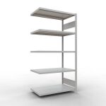 Anbauregal, Fachbodenregal Stecksystem MULTIplus330, 2000...