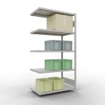 Anbauregal, Fachbodenregal Stecksystem MULTIplus330, 2000...