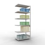 Anbauregal, Fachbodenregal Stecksystem MULTIplus330, 2500...
