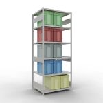 Grundregal, Fachbodenregal Stecksystem MULTIplus330, 2500...