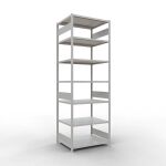 Grundregal, Fachbodenregal Stecksystem MULTIplus330, 3000...