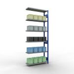 Anbauregal, Fachbodenregal Stecksystem MULTIplus330, 2500...