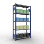 Grundregal, Fachbodenregal Stecksystem MULTIplus330, 2000...