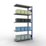 Anbauregal, Fachbodenregal Stecksystem MULTIplus330, 2000...