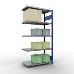 Anbauregal, Fachbodenregal Stecksystem MULTIplus330, 2000...