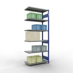 Anbauregal, Fachbodenregal Stecksystem MULTIplus330, 2500...