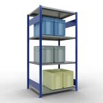 Grundregal, Fachbodenregal Stecksystem MULTIplus330, 2000...