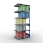Anbauregal, Fachbodenregal Stecksystem MULTIplus330, 2500...