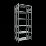 Grundregal, Doppelregal, Fachbodenregal Stecksystem...