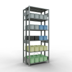 Grundregal, Doppelregal, Fachbodenregal Stecksystem...