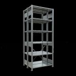 Grundregal, Doppelregal, Fachbodenregal Stecksystem...