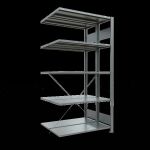 Anbauregal, Doppelregal, Fachbodenregal Stecksystem...