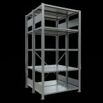 Grundregal, Doppelregal, Fachbodenregal Stecksystem...