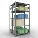 Grundregal, Doppelregal, Fachbodenregal Stecksystem...