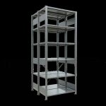 Grundregal, Doppelregal, Fachbodenregal Stecksystem...