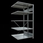 Anbauregal, Doppelregal, Fachbodenregal Stecksystem...