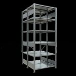 Grundregal, Doppelregal, Fachbodenregal Stecksystem...