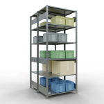 Grundregal, Doppelregal, Fachbodenregal Stecksystem...