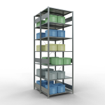 Grundregal, Doppelregal, Fachbodenregal Stecksystem...