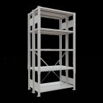 Grundregal, Doppelregal, Fachbodenregal Stecksystem...