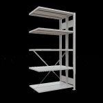 Anbauregal, Doppelregal, Fachbodenregal Stecksystem...