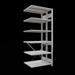 Anbauregal, Doppelregal, Fachbodenregal Stecksystem...