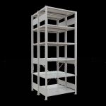 Grundregal, Doppelregal, Fachbodenregal Stecksystem...