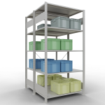 Grundregal, Doppelregal, Fachbodenregal Stecksystem...