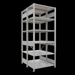 Grundregal, Doppelregal, Fachbodenregal Stecksystem...