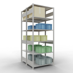 Grundregal, Doppelregal, Fachbodenregal Stecksystem...