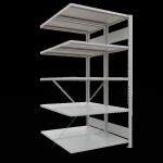 Anbauregal, Doppelregal, Fachbodenregal Stecksystem...