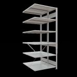 Anbauregal, Doppelregal, Fachbodenregal Stecksystem...