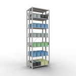 Grundregal, Doppelregal, Fachbodenregal Stecksystem...