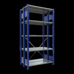 Grundregal, Doppelregal, Fachbodenregal Stecksystem...