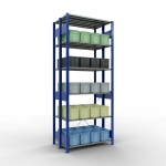 Grundregal, Doppelregal, Fachbodenregal Stecksystem...