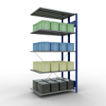 Anbauregal, Doppelregal, Fachbodenregal Stecksystem...