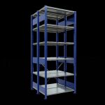 Grundregal, Doppelregal, Fachbodenregal Stecksystem...