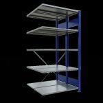 Anbauregal, Doppelregal, Fachbodenregal Stecksystem...