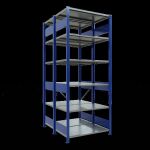 Grundregal, Doppelregal, Fachbodenregal Stecksystem...