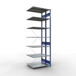 Anbauregal, Doppelregal, Fachbodenregal Stecksystem...