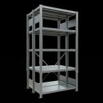 Grundregal, Doppelregal, Fachbodenregal Stecksystem...