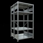 Grundregal, Doppelregal, Fachbodenregal Stecksystem...