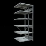 Anbauregal, Doppelregal, Fachbodenregal Stecksystem...