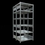 Grundregal, Doppelregal, Fachbodenregal Stecksystem...