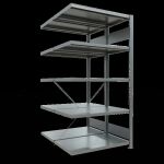 Anbauregal, Doppelregal, Fachbodenregal Stecksystem...