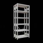 Grundregal, Doppelregal, Fachbodenregal Stecksystem...