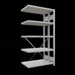 Anbauregal, Doppelregal, Fachbodenregal Stecksystem...