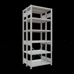 Grundregal, Doppelregal, Fachbodenregal Stecksystem...